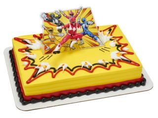 Power Rangers Mega Force Dino Charge Pink Ranger Edible Cake Topper Im – A  Birthday Place